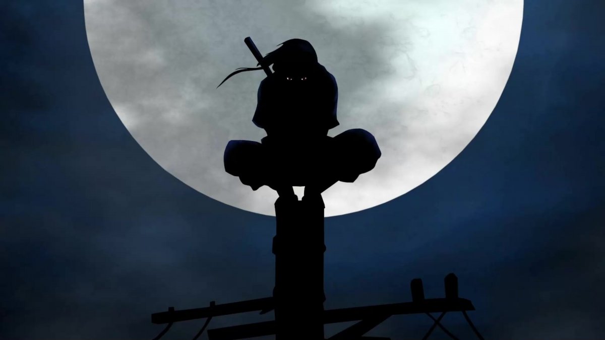 Итачи на столбе 16 9