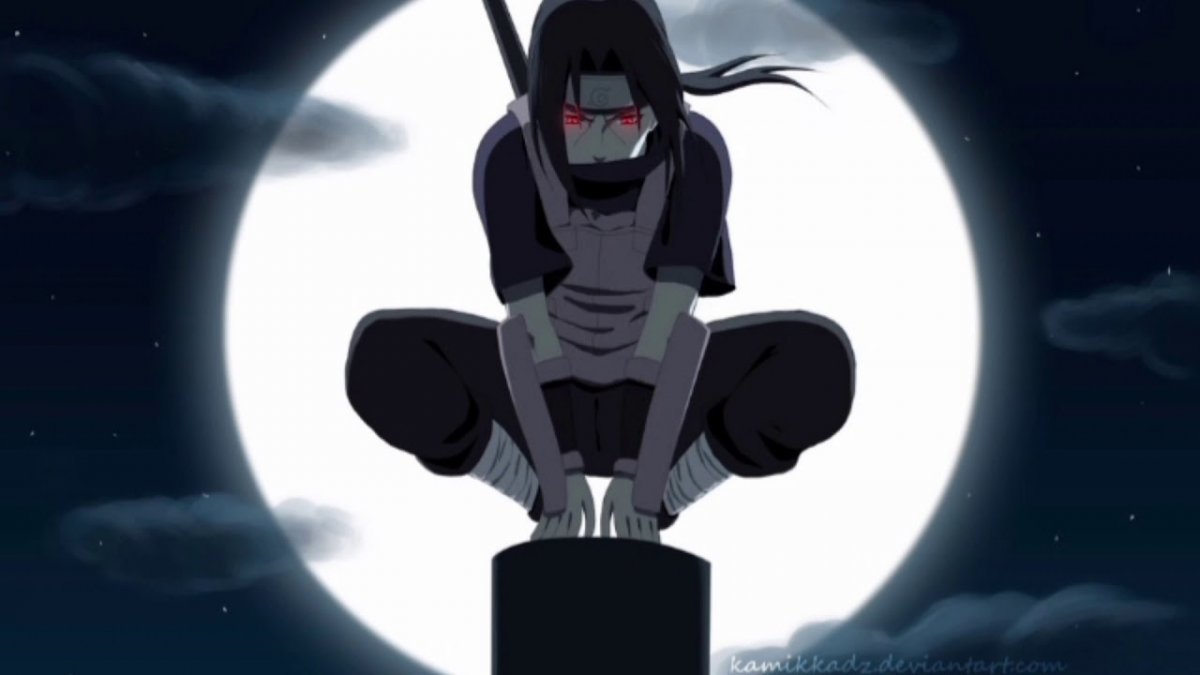 Луна Шаринган Итачи