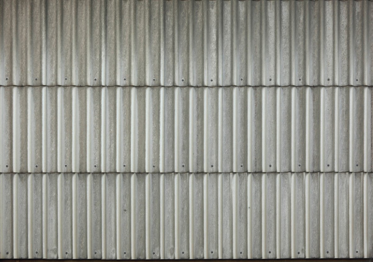 Текстура гофрированного металла