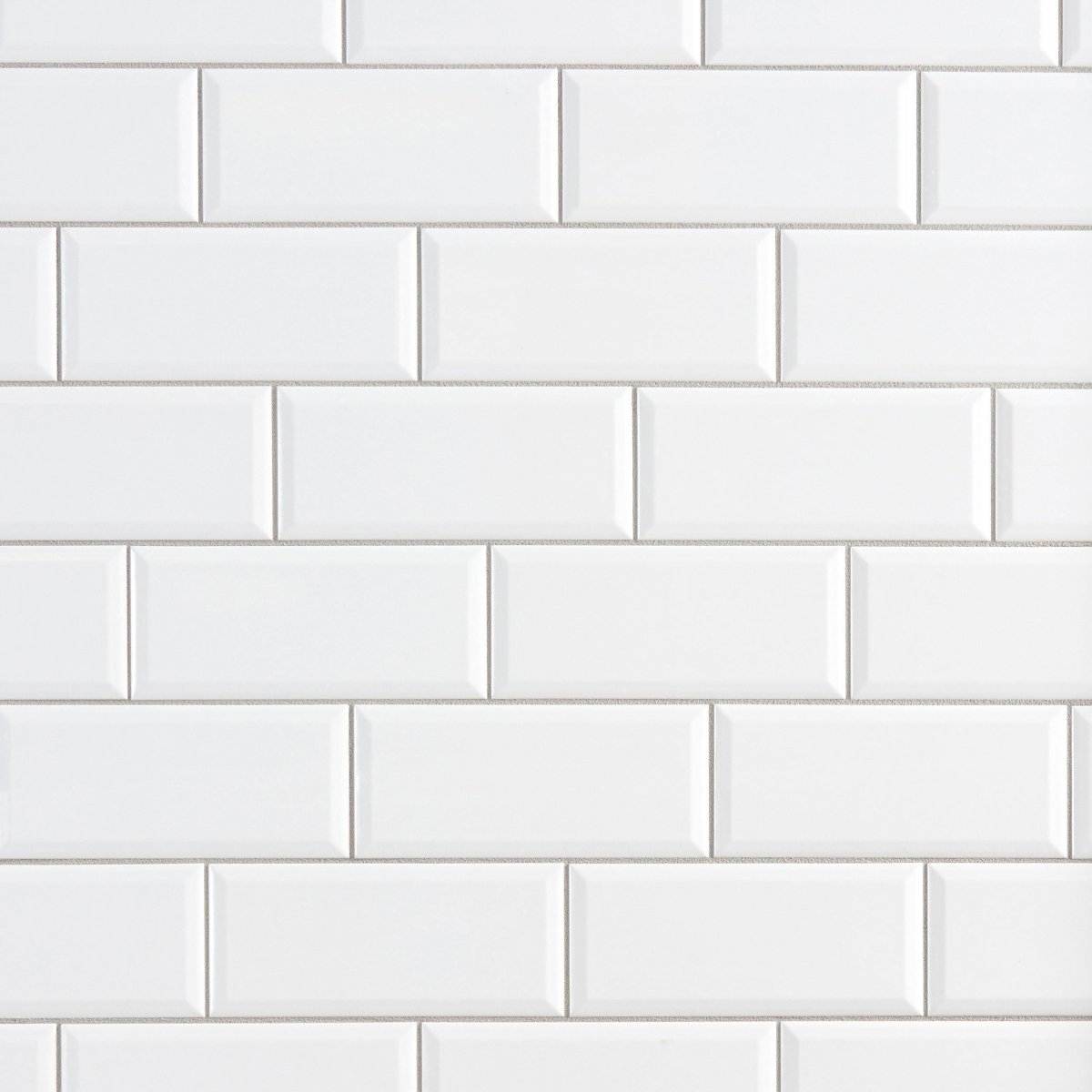 Плитка белая 10х20 без фаски