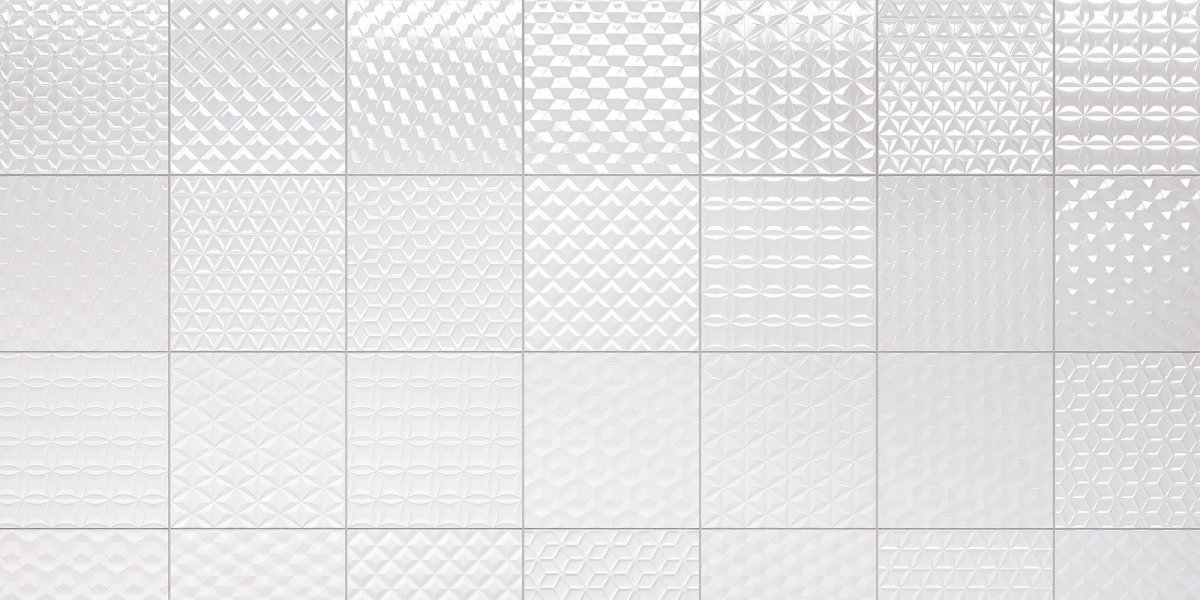 Белая плитка на кухню текстура