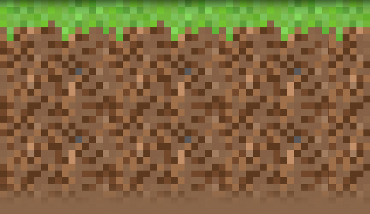Блок земли майнкрафт 2д