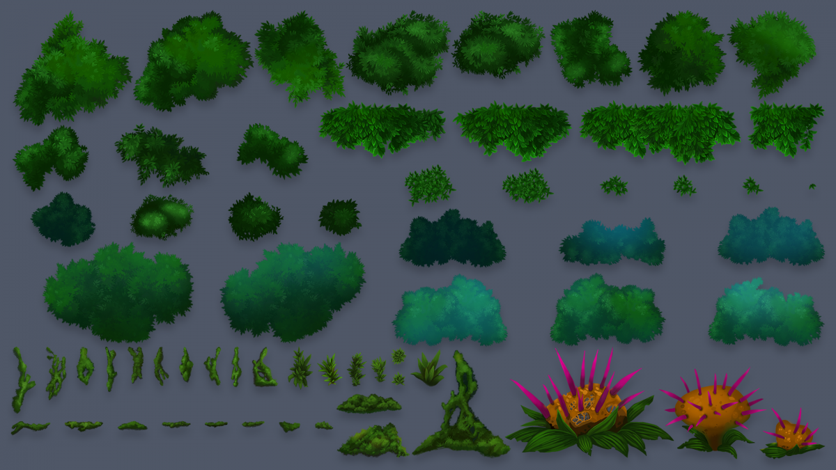 2d блок земли