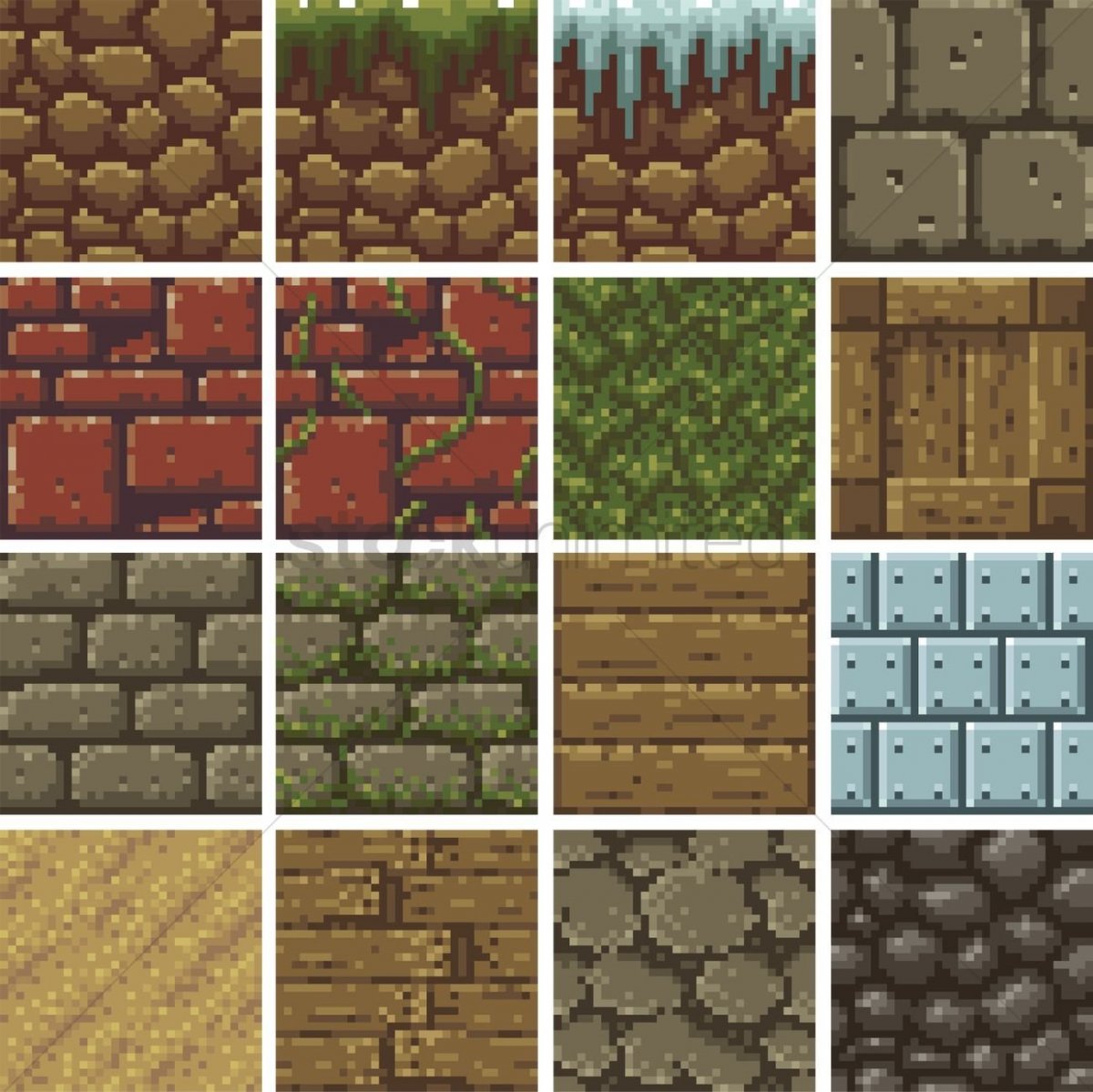 Спрайты 2д блок земли