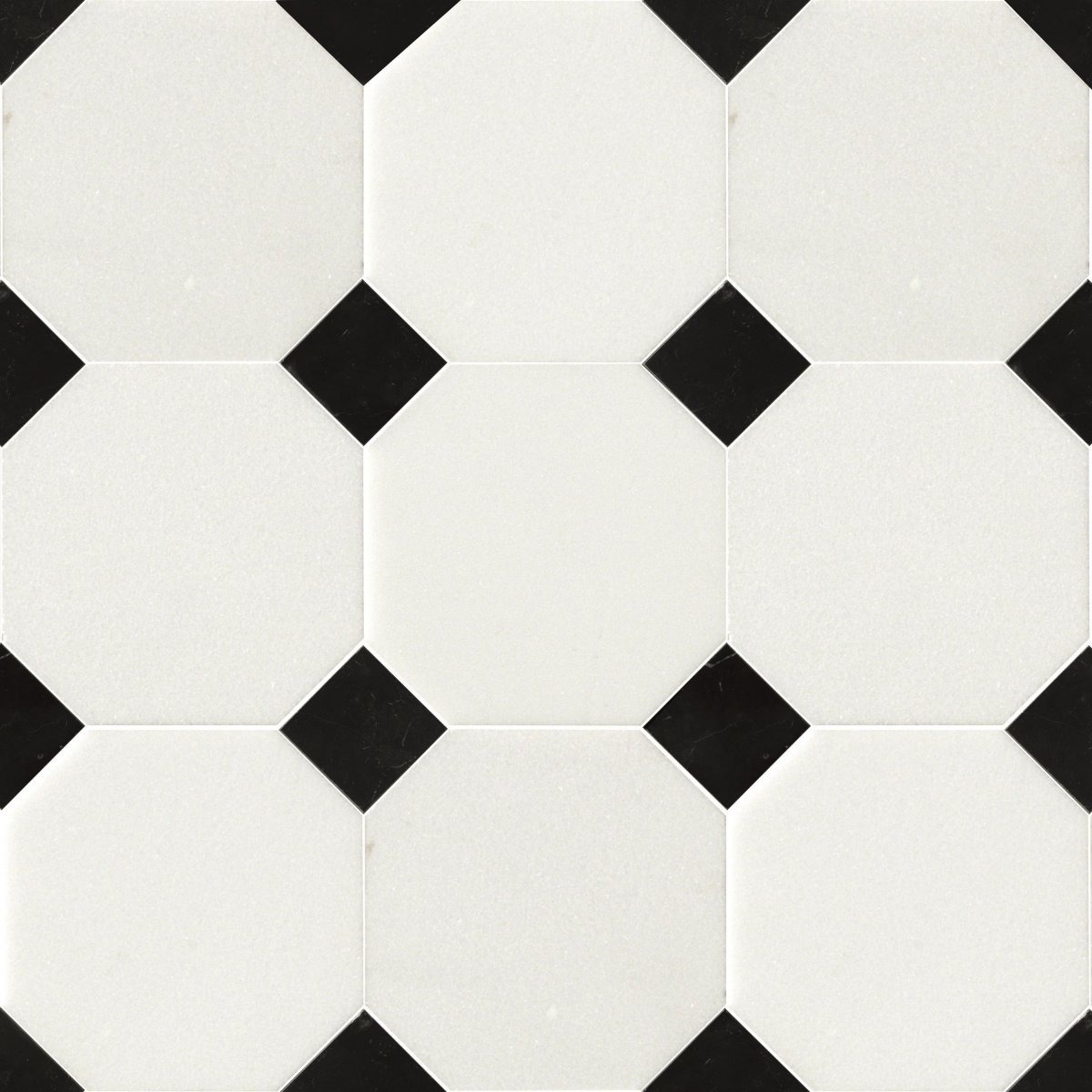 Перонда плитка черно белая