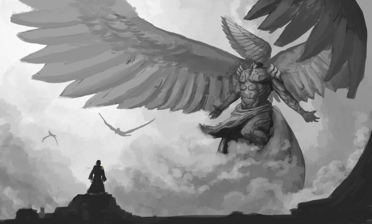 Серафим Шестикрылый ангел аниме