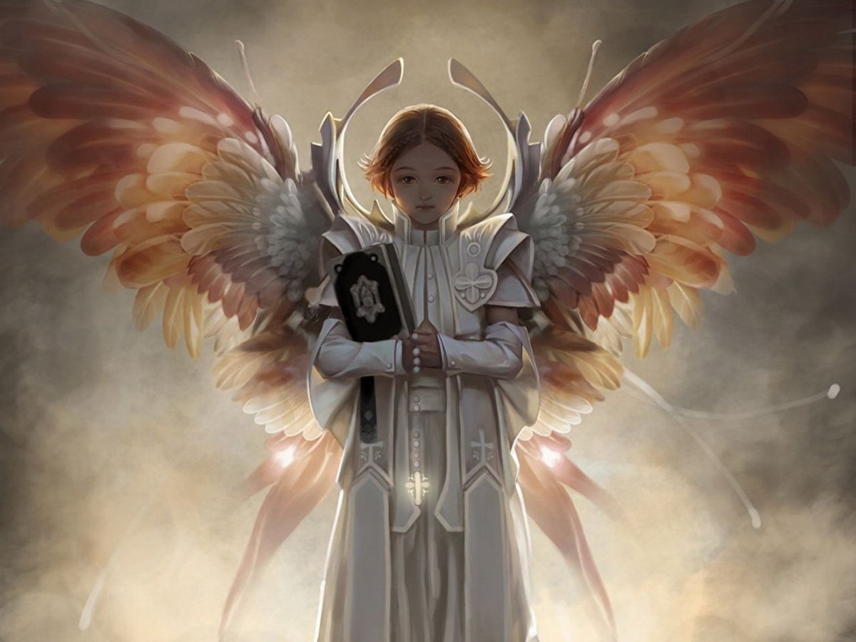 Шестикрылый Серафим арт