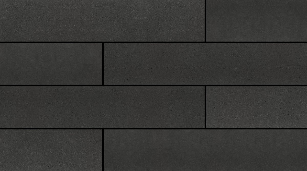 Клинкерная плитка стены RAL 7024