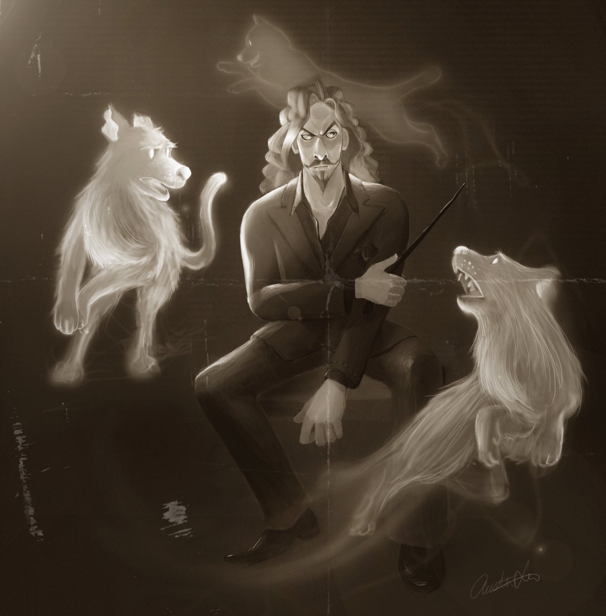 Сириус Блэк оборотень