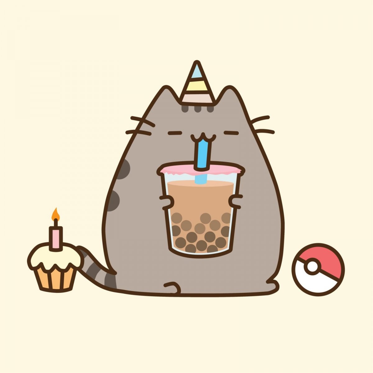 Кот Pusheen