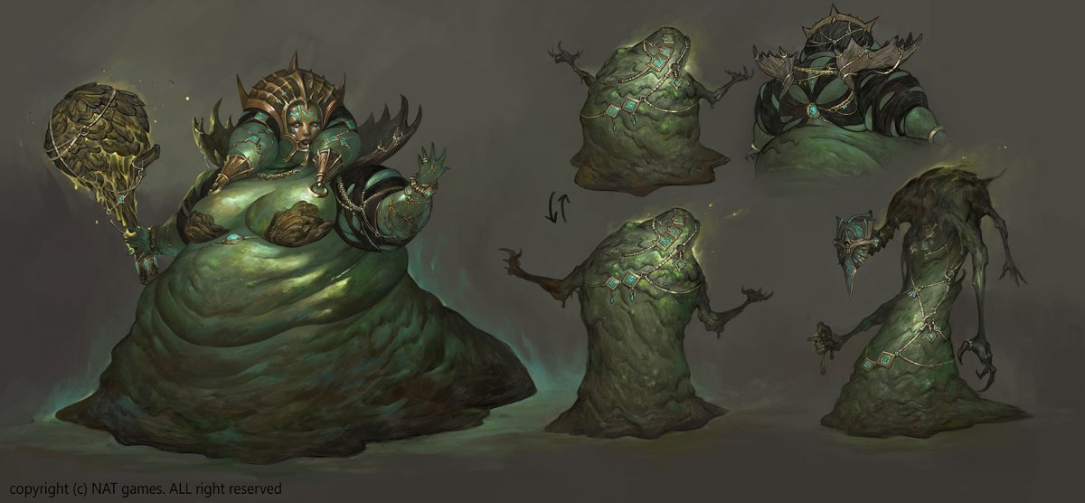 Черная слизь ДНД