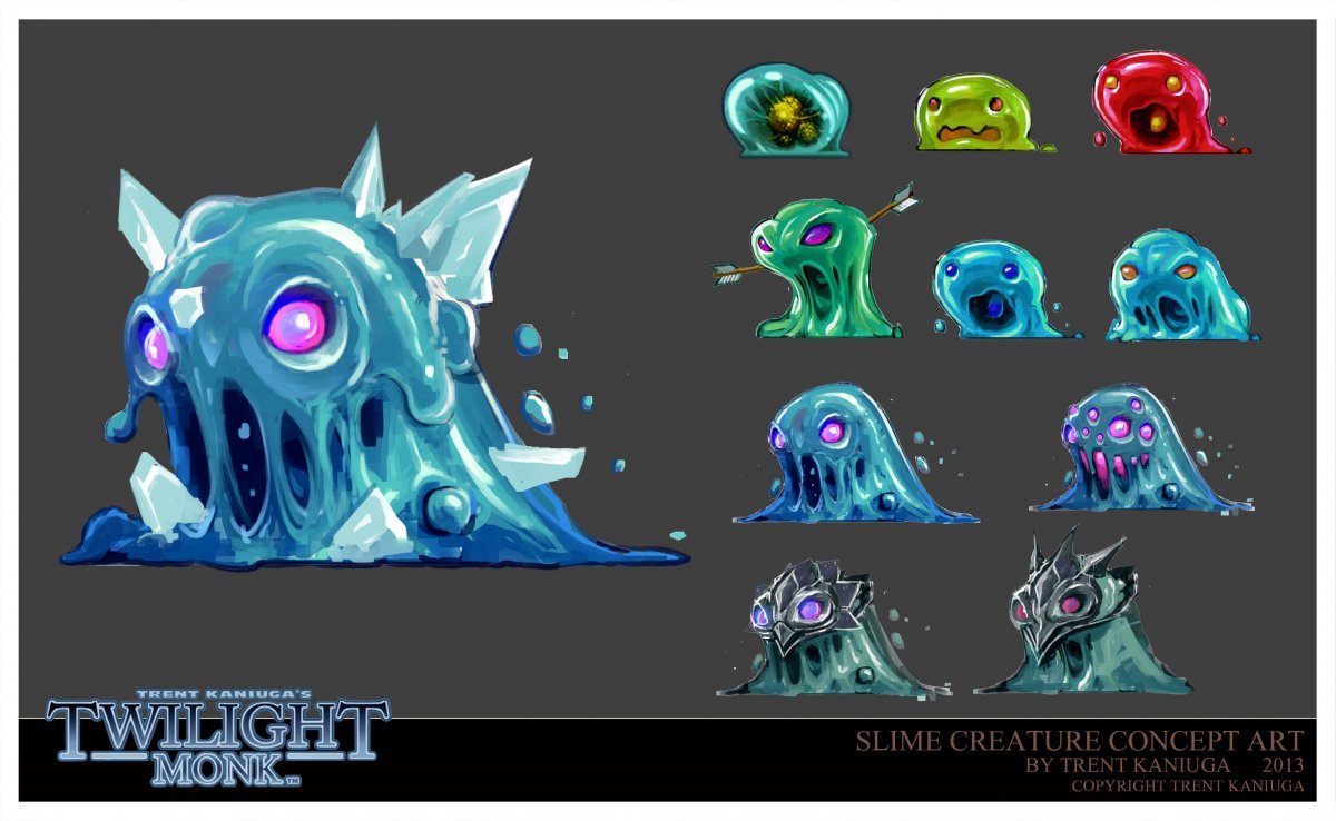 СЛАЙМЫ монстры