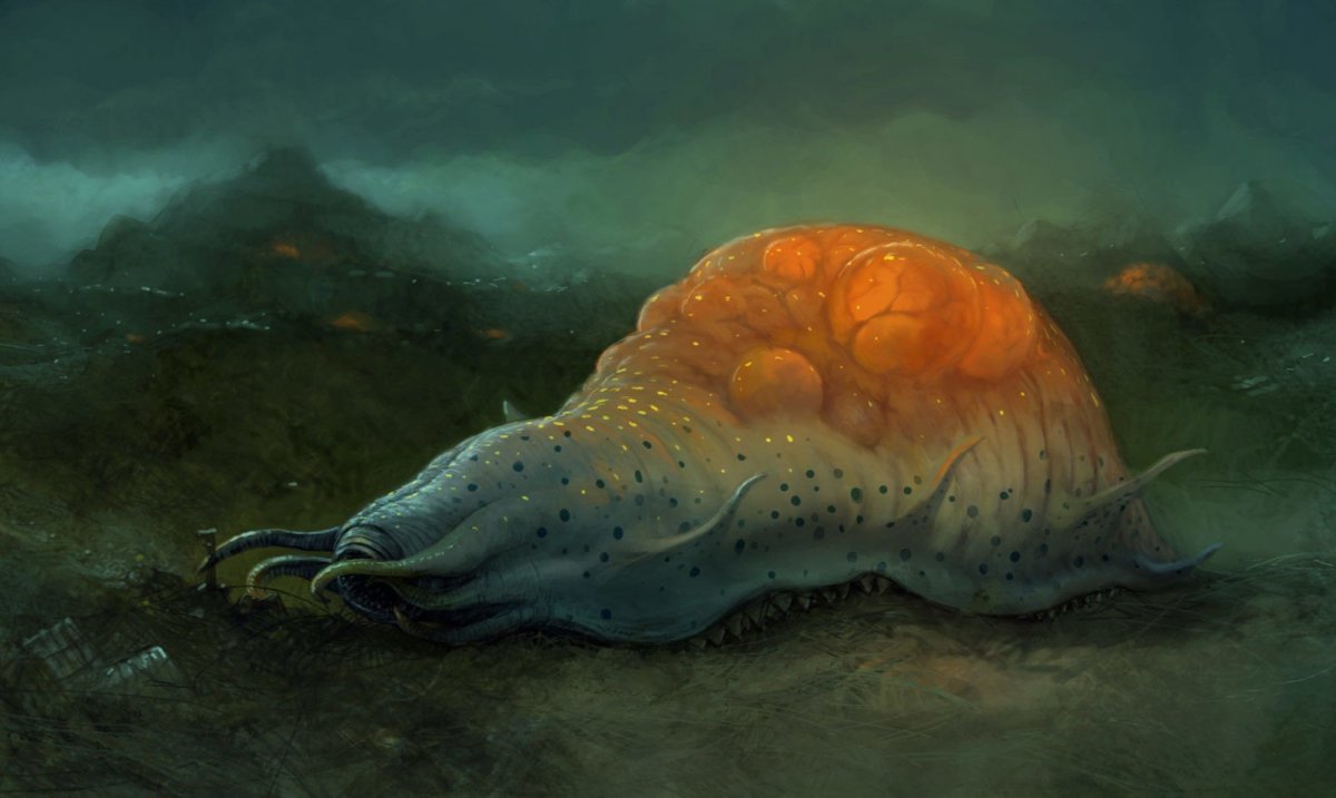 СЛИЗЕНЬ монстр