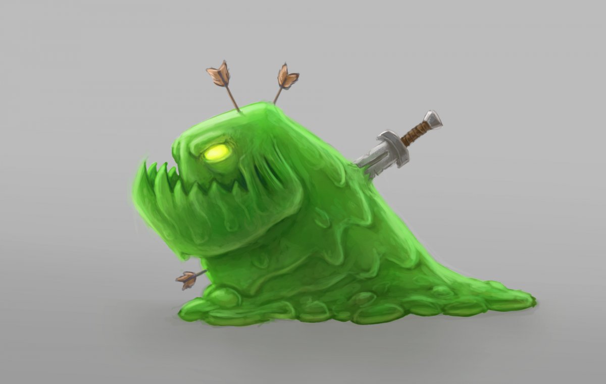 Монстры на каникулах СЛИЗНЯК