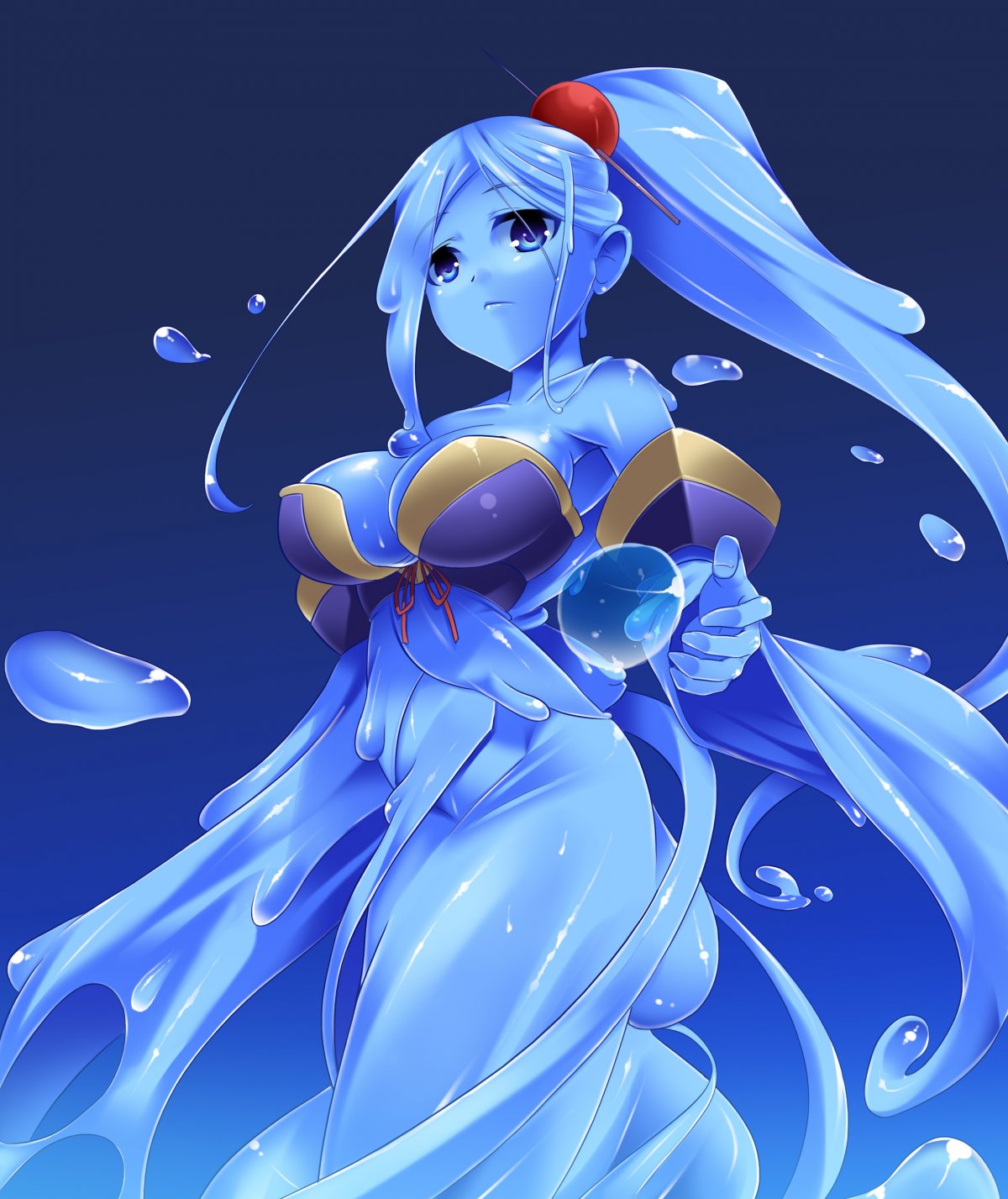 Аниме Slime girl