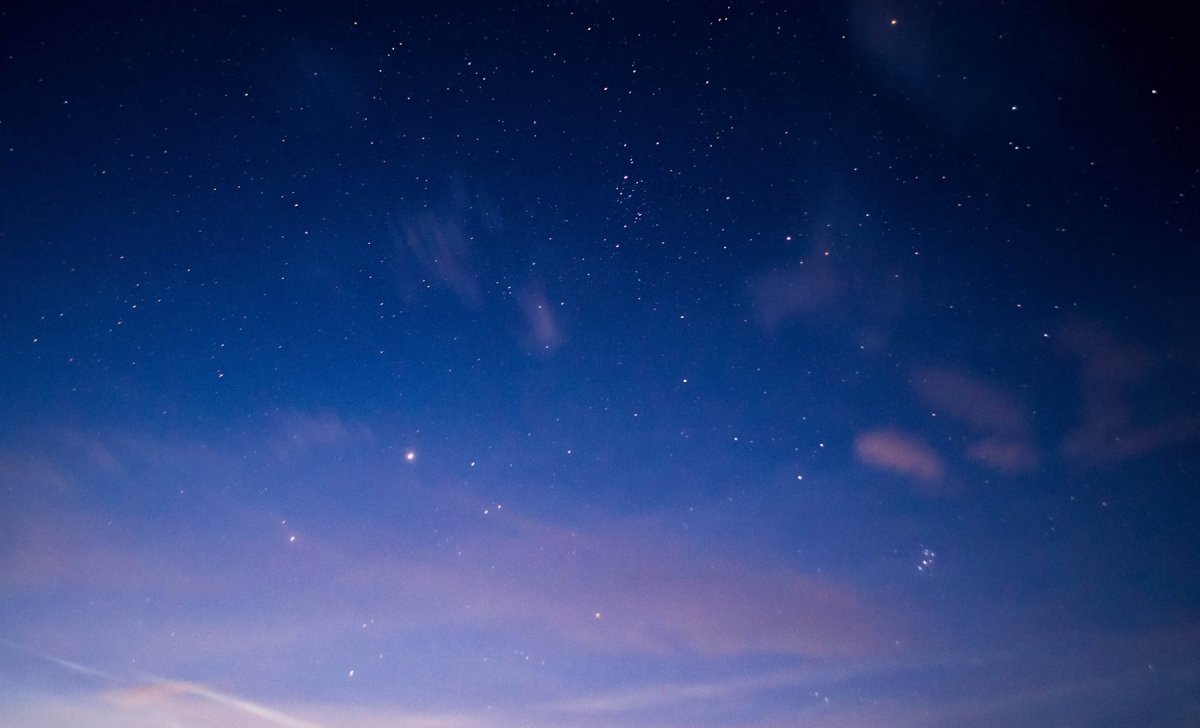 Ночное небо для фотошопа