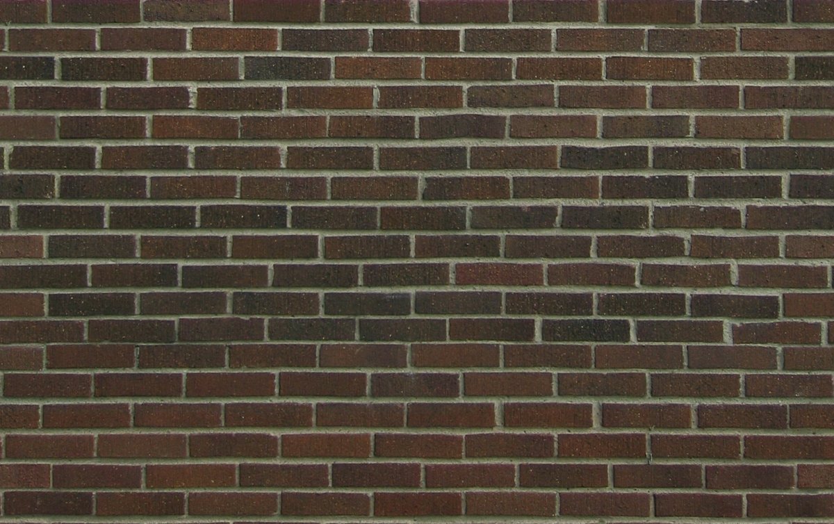 Кладка коричневого кирпича