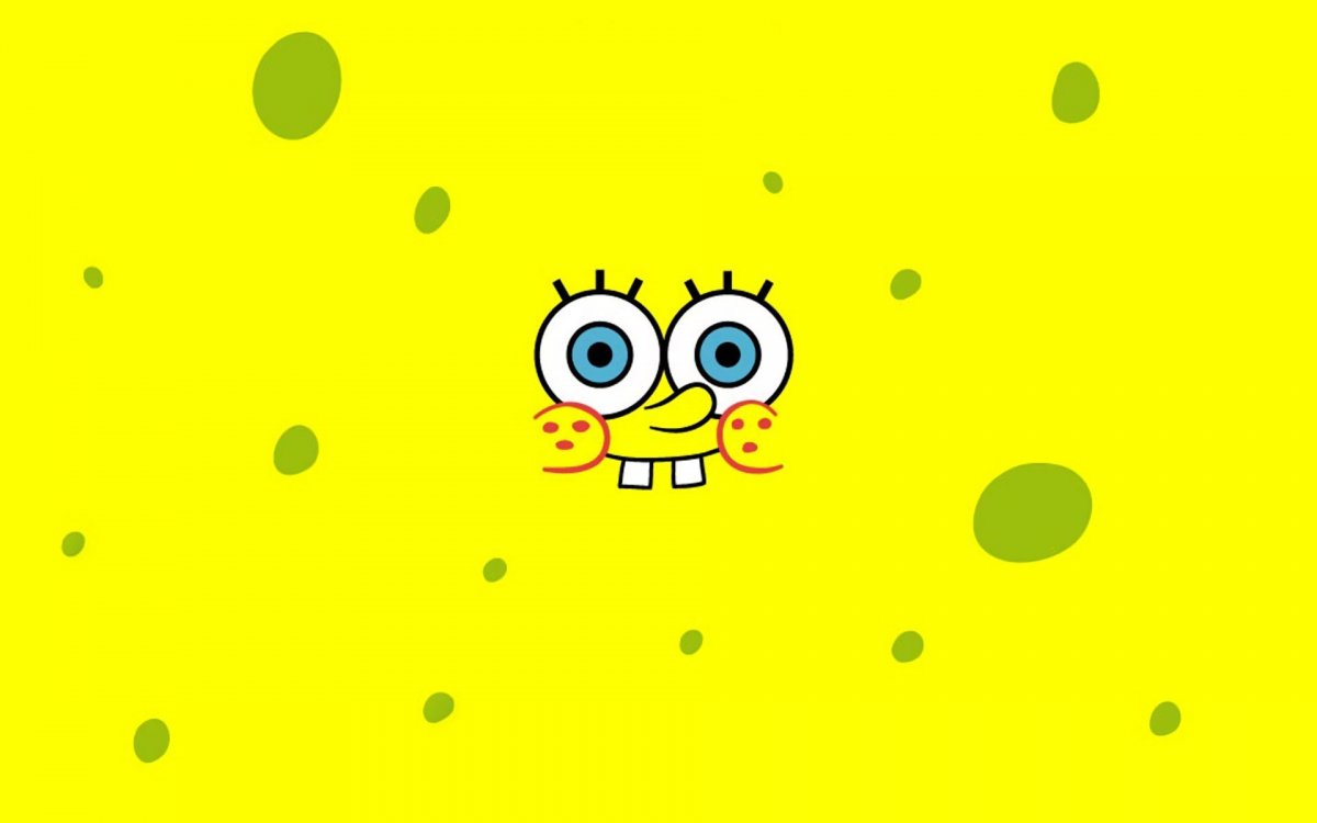 Обои на рабочий стол Спанч Боб