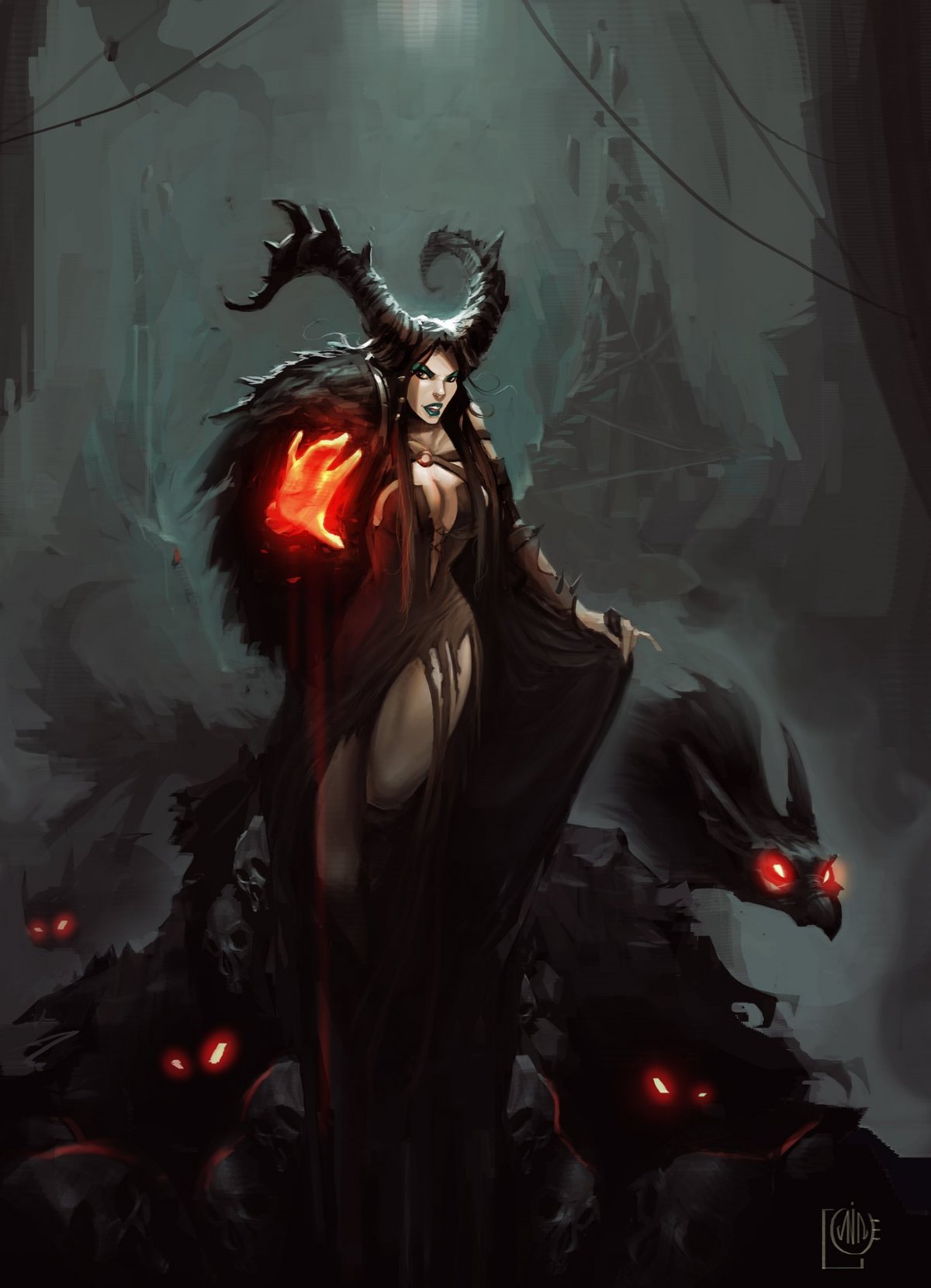 Aly fell художник