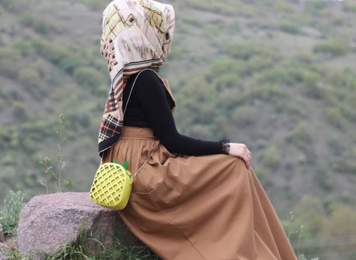 Мусульманка в платке