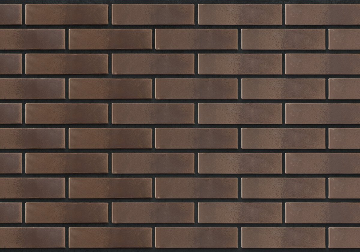 Кирпич коричневый облицовочный