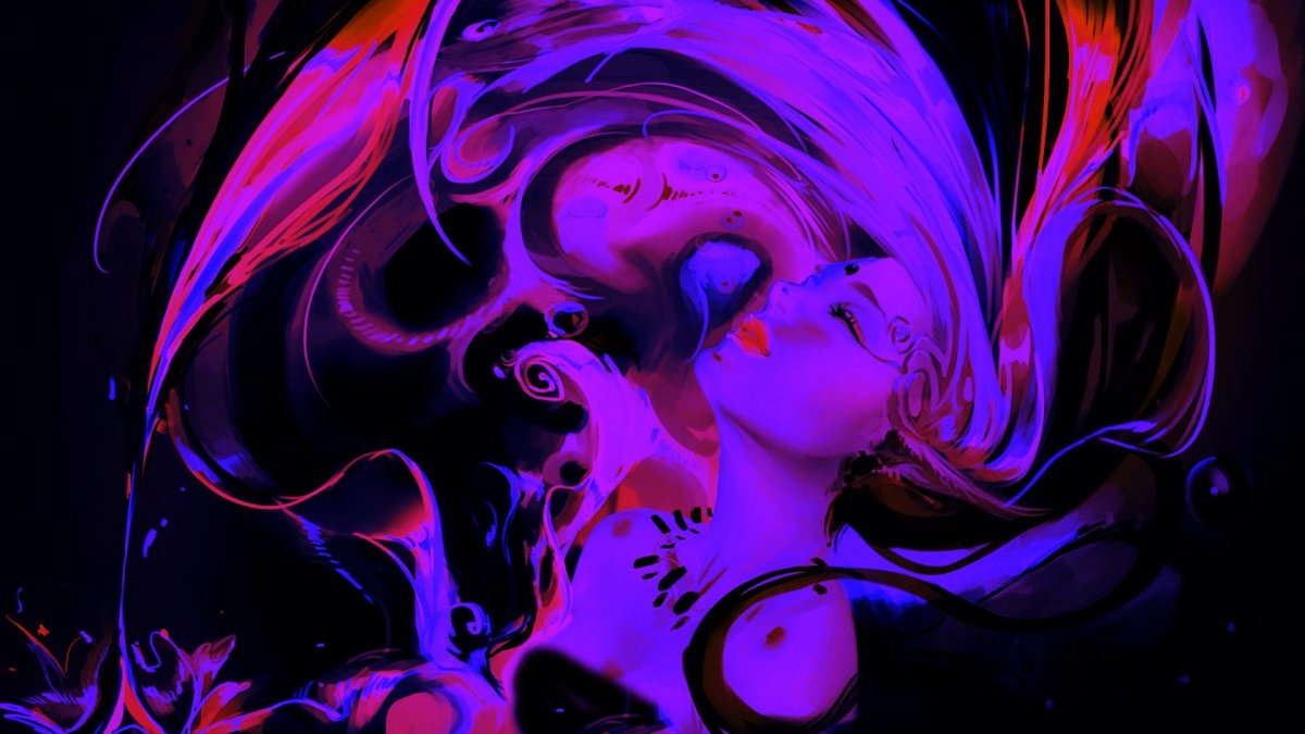 Красивый неон