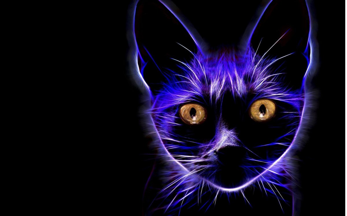 Неоновые обои