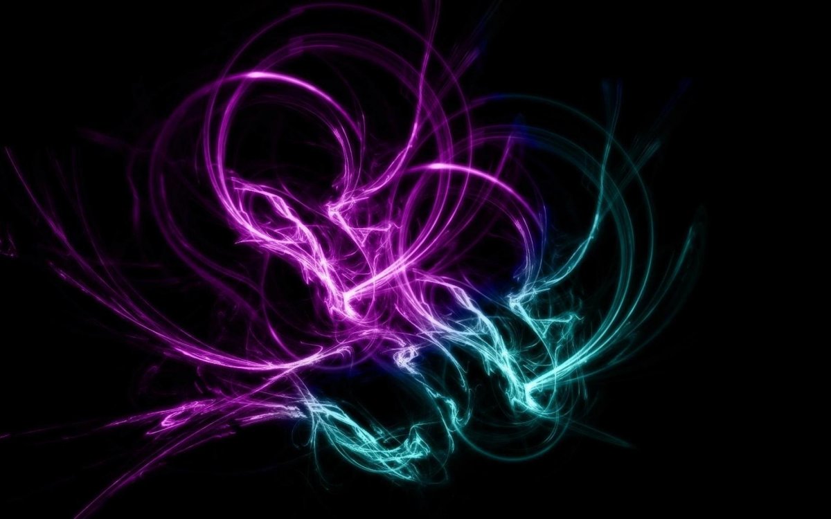 Неоновая абстракция