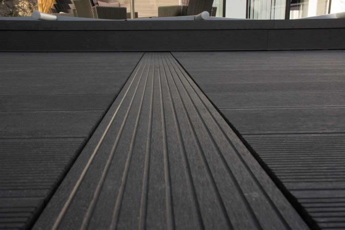 Террасная доска сверху