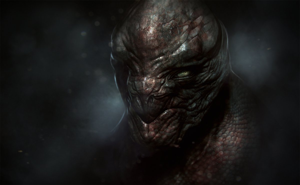 Рептилоид арт