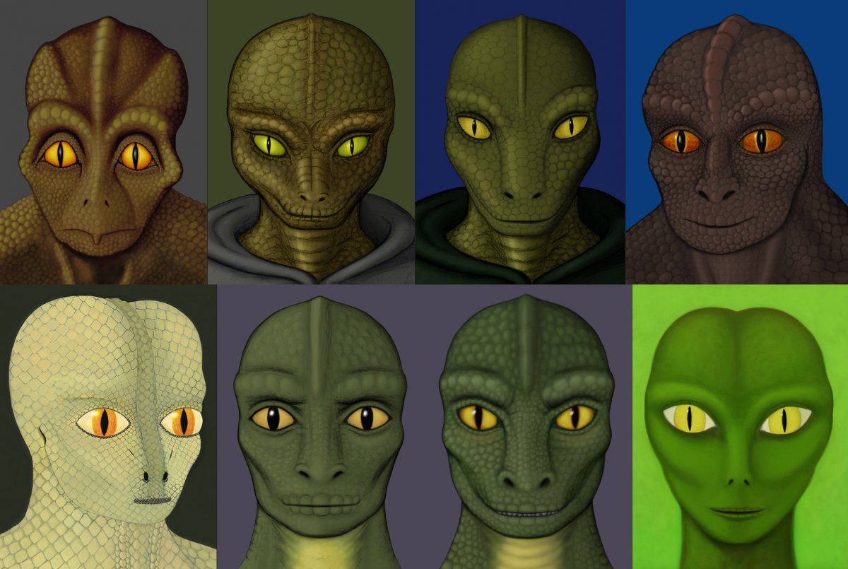 Серые рептилоиды Аннунаки