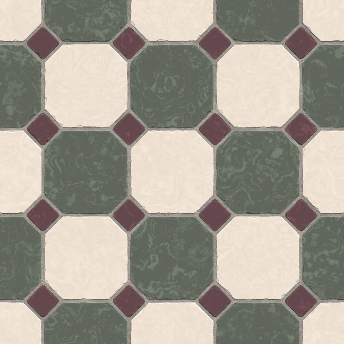 Бесшовная фактура метлахской плитки