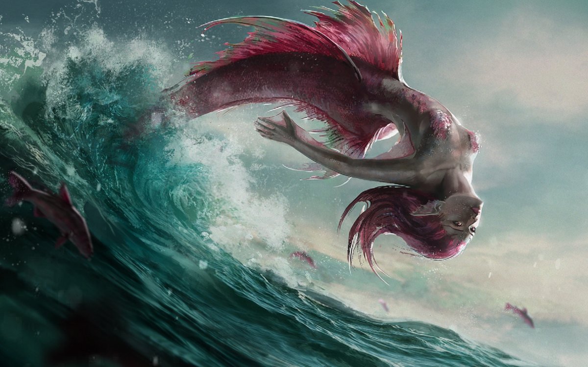 Болотная Русалка Рин Ямазаки