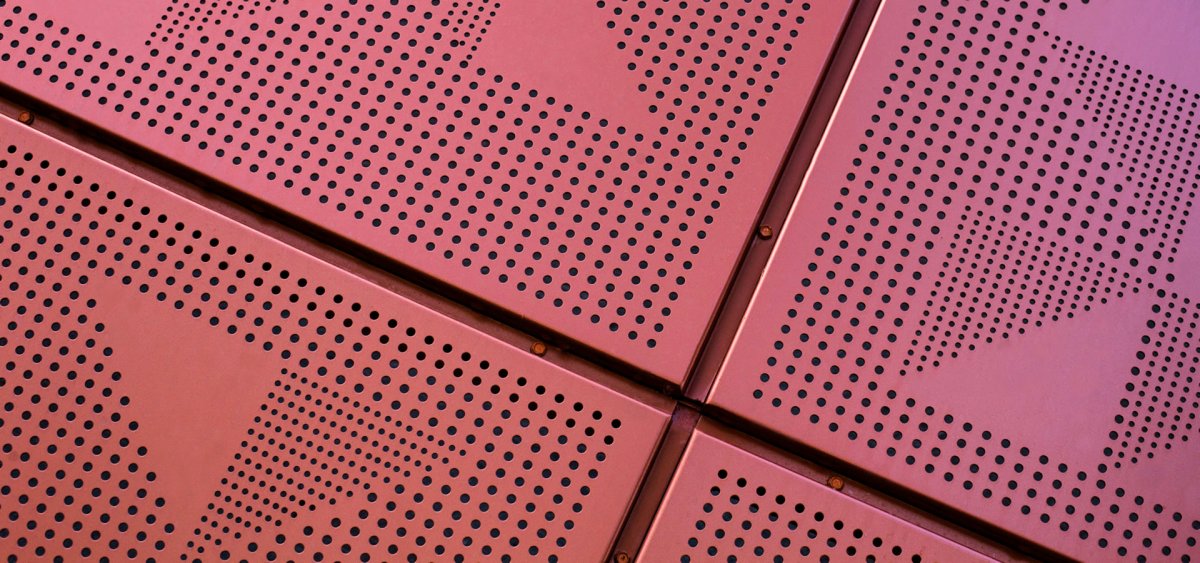 Перфорированные панели для фасада