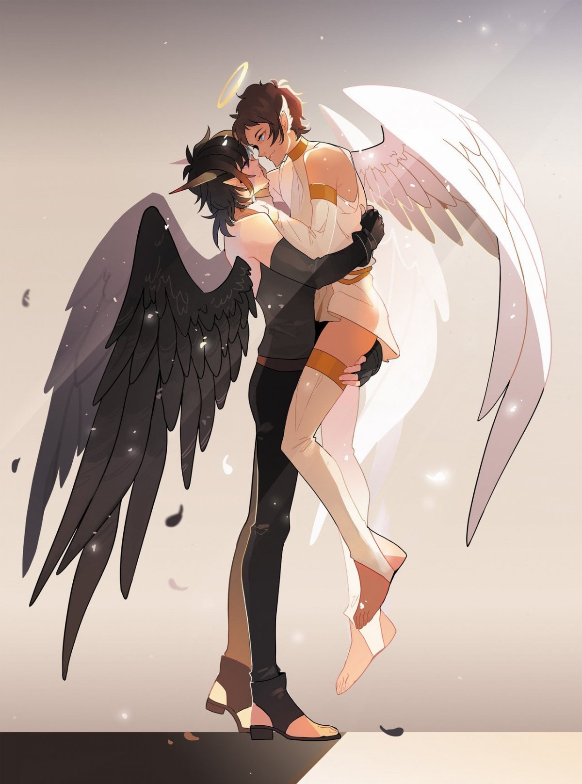 Ангел и демон любовь фанфики