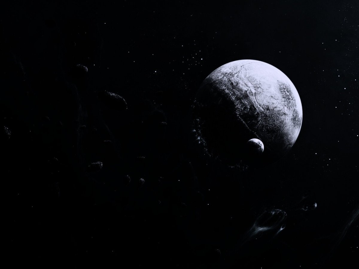 Зеленый космос Минимализм