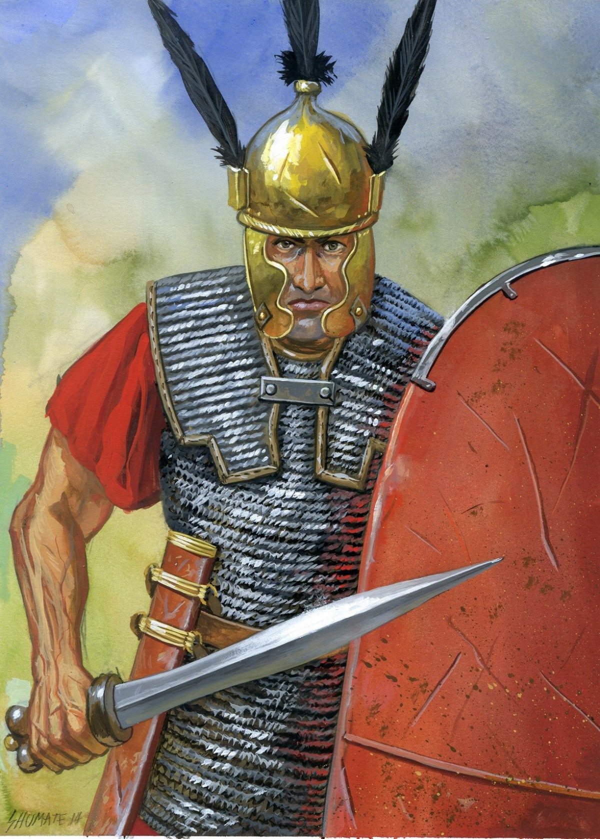 Легионеры битва римские битва