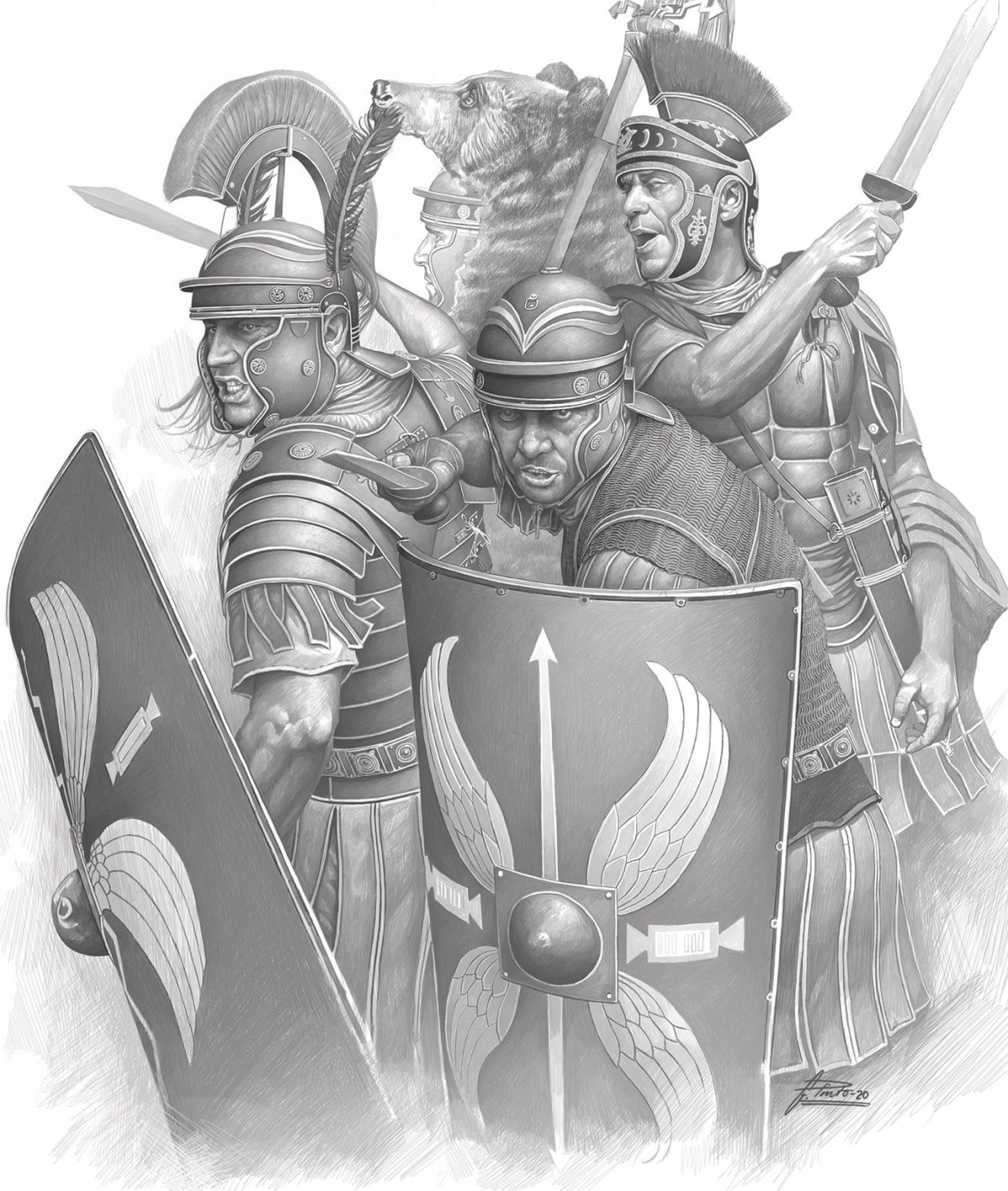 Римский легионер 10 легиона