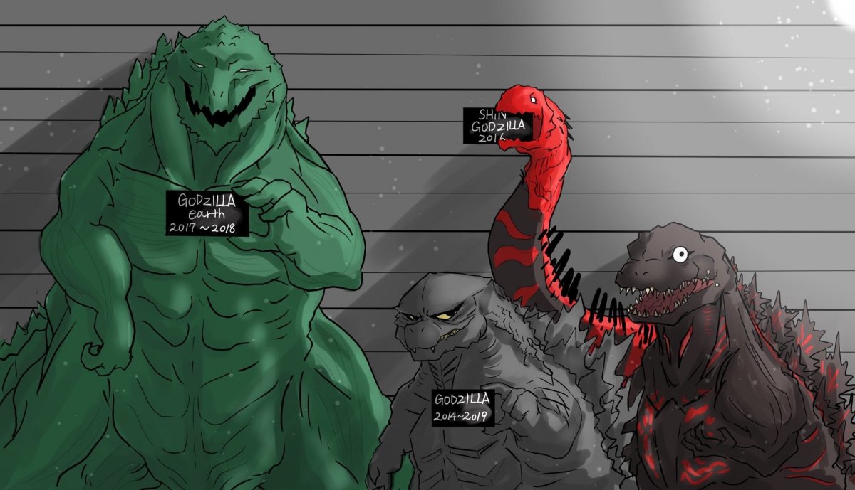 Годзилла Король монстров аниме