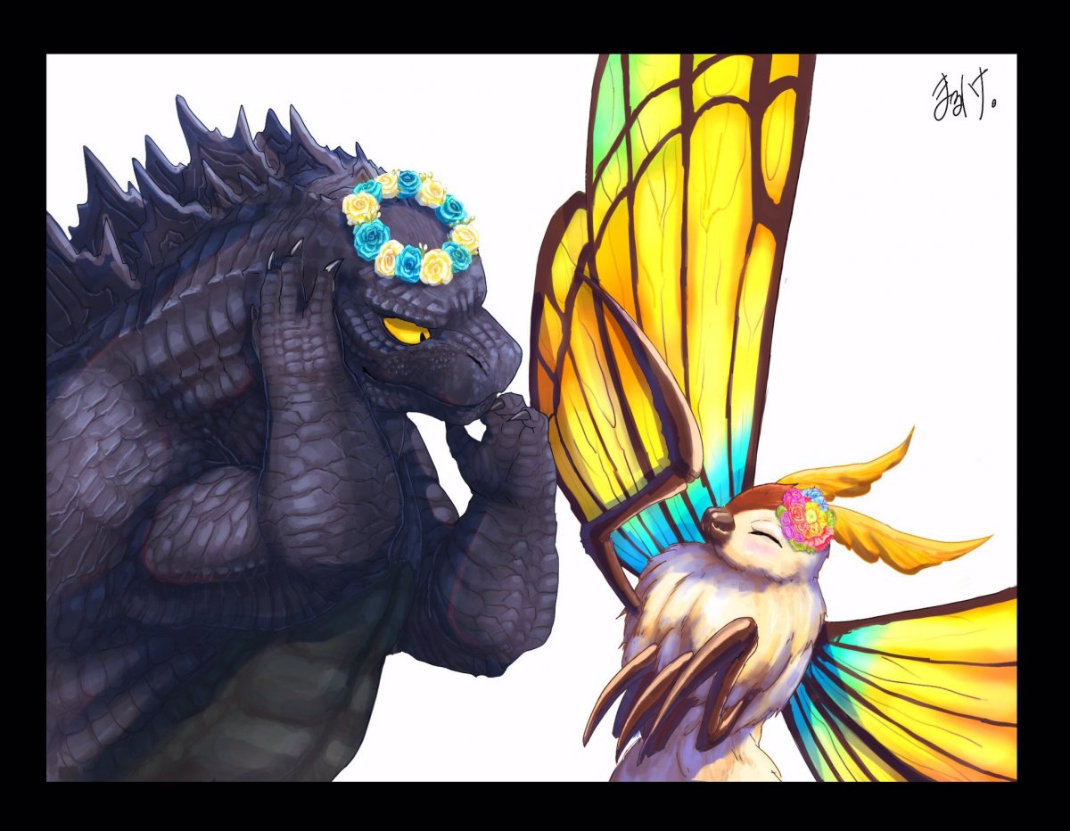 Годзилла и Мотра 2019