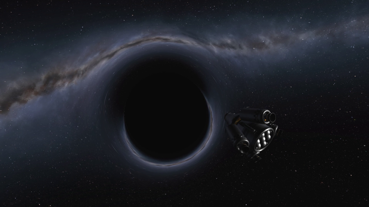 Гаргантюа черная дыра гиф