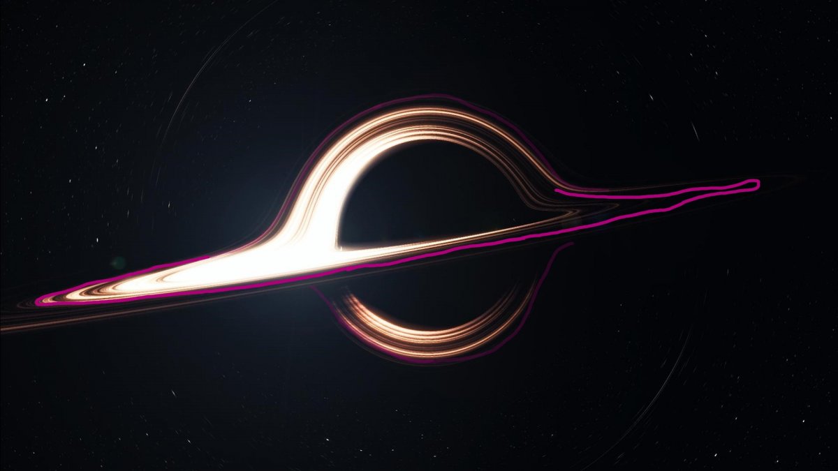 Интерстеллар Гаргантюа 2880х1800