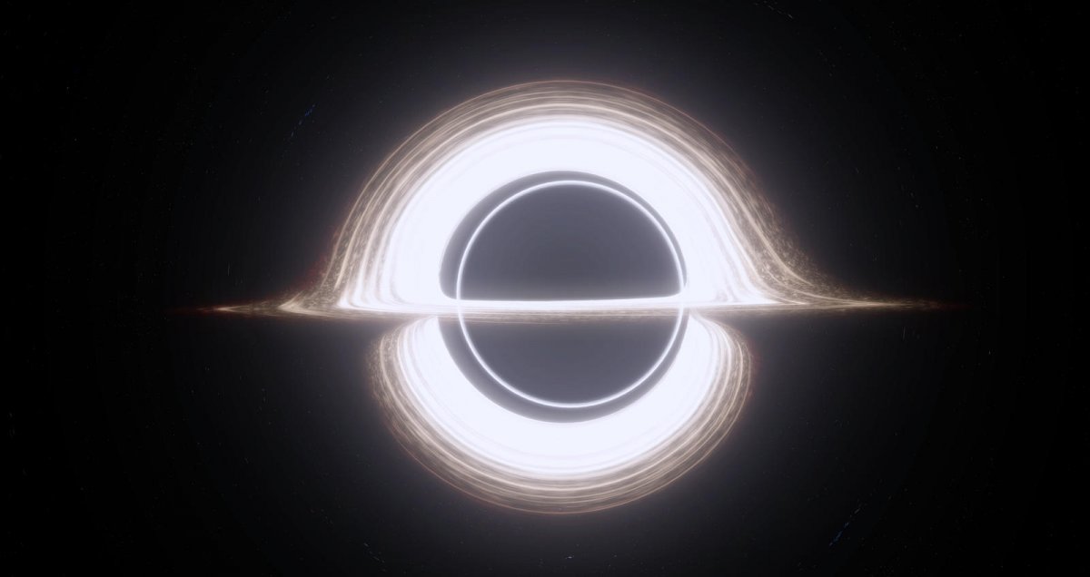 Черная дыра Интерстеллар