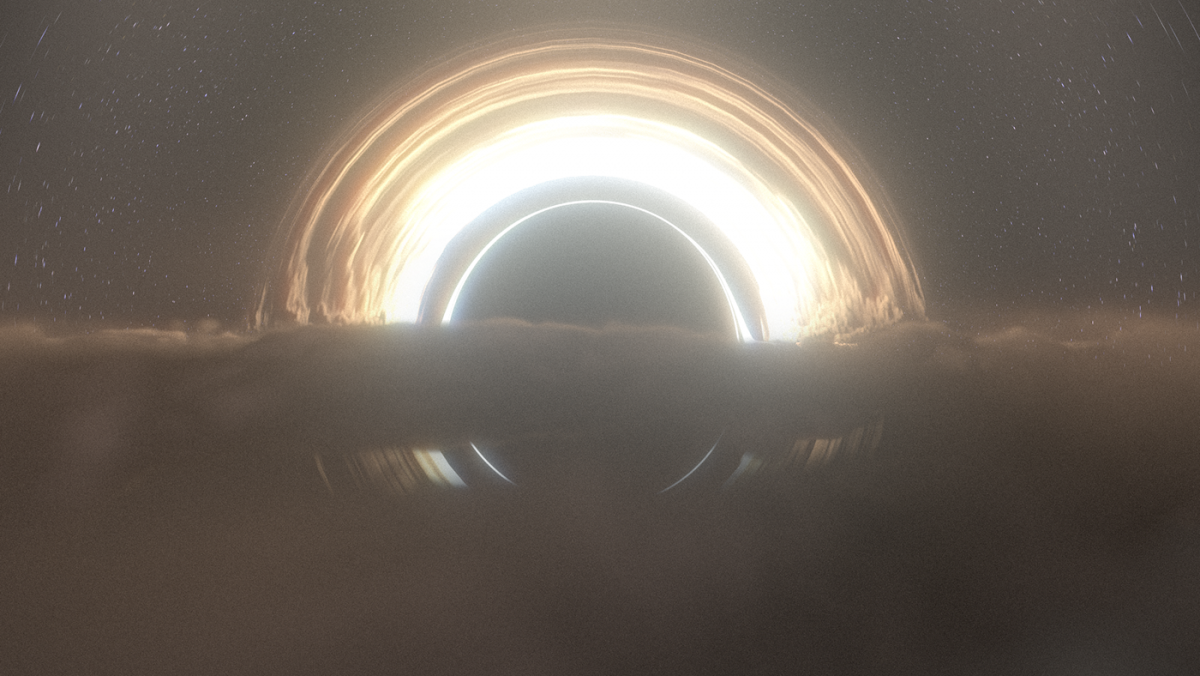 Гаргантюа черная дыра обои