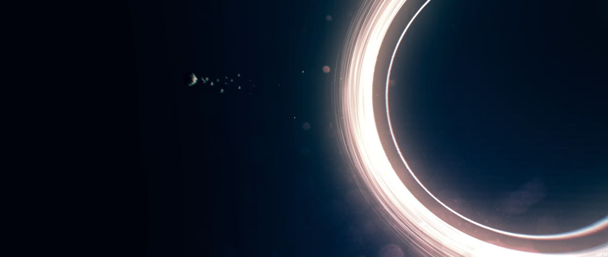 Черная дыра Интерстеллар 4k