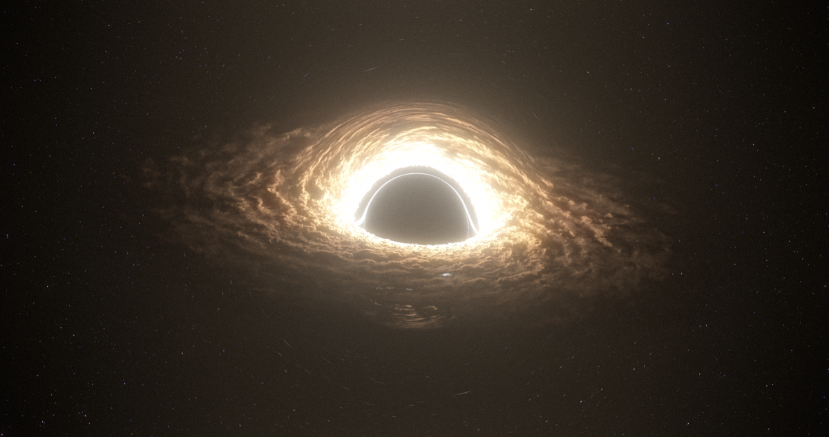 Черная дыра Интерстеллар