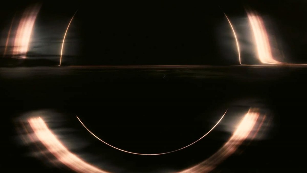 Черная дыра Интерстеллар 4k