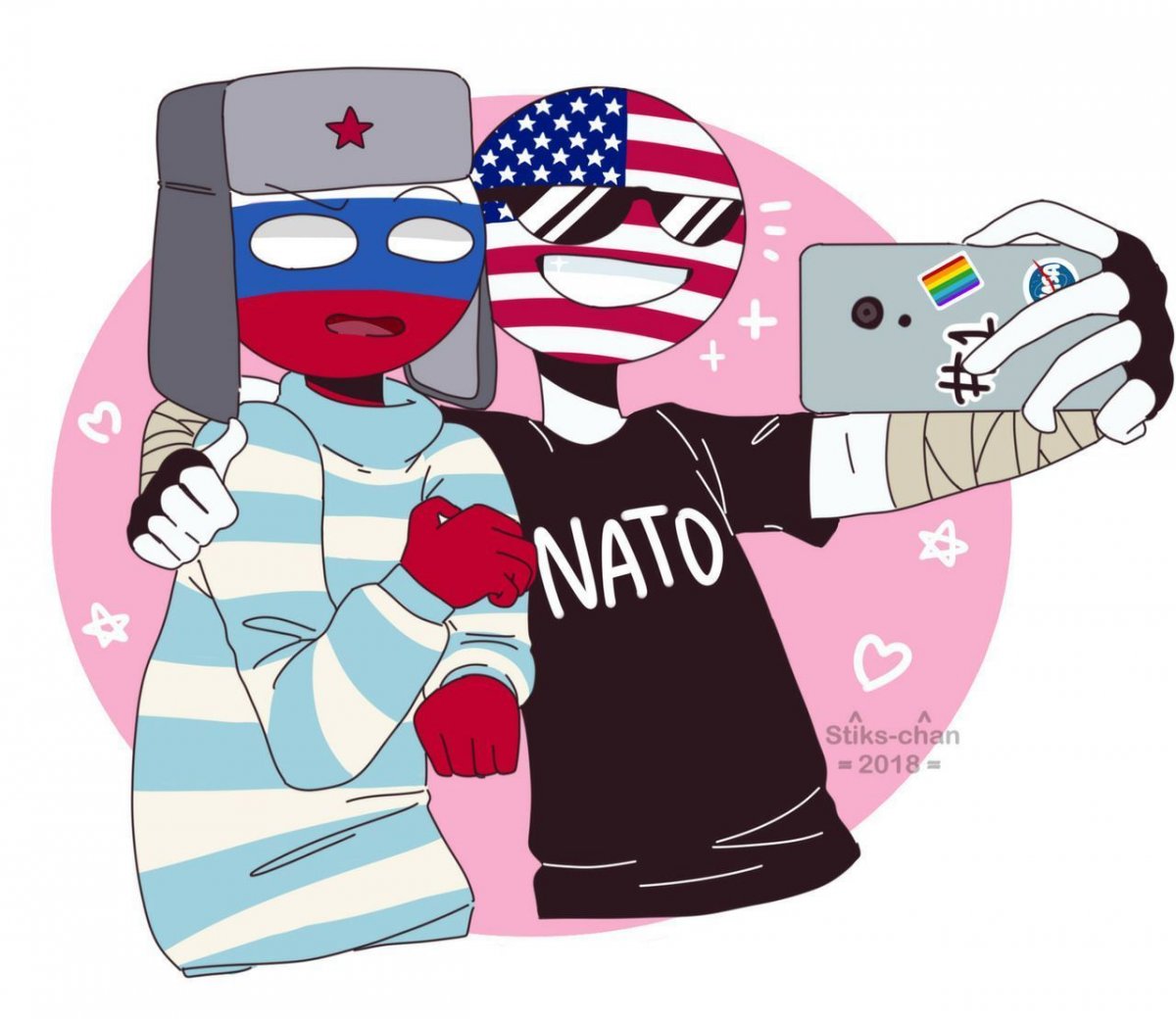 Кантри хуманс Россия и Америка шип