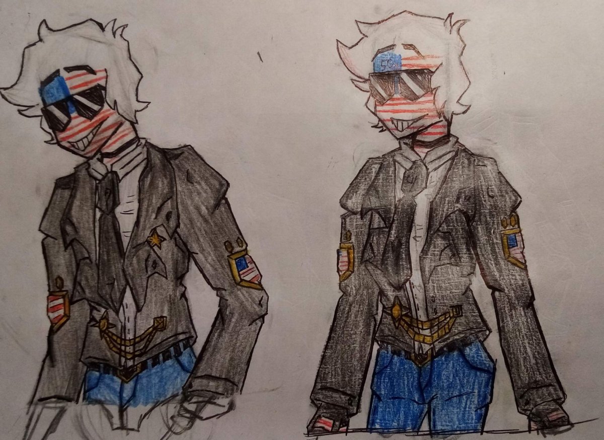 Countryhumans противогазе зомби