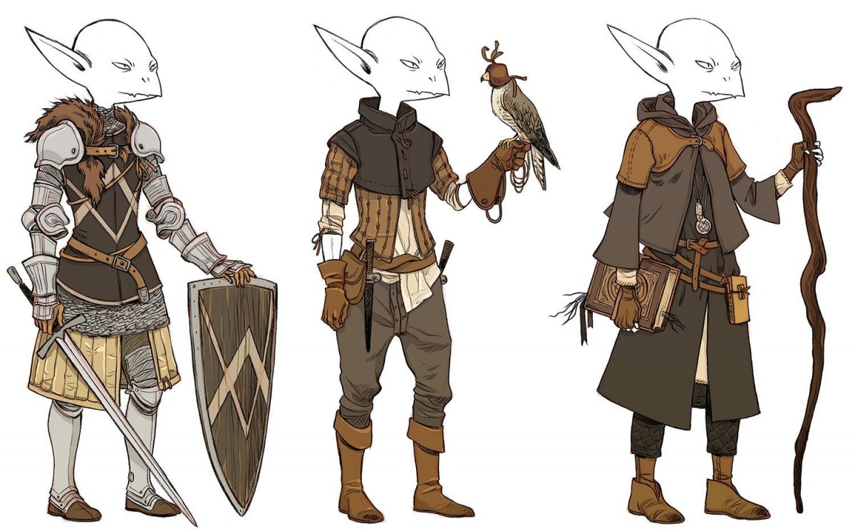 Тифлинг монах мужчина